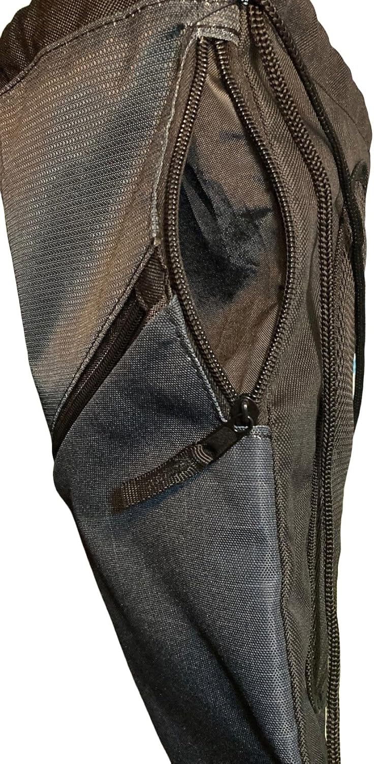 FOCO - MLS High End Diagonal Zippered Drawstring Backpack Gym Bag - Lionel Messi - Inter Miami CF - Image 4