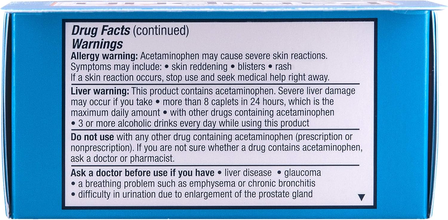 Pamprin Multi-Symptom Caplets 40 Caplets (Pack of 4)