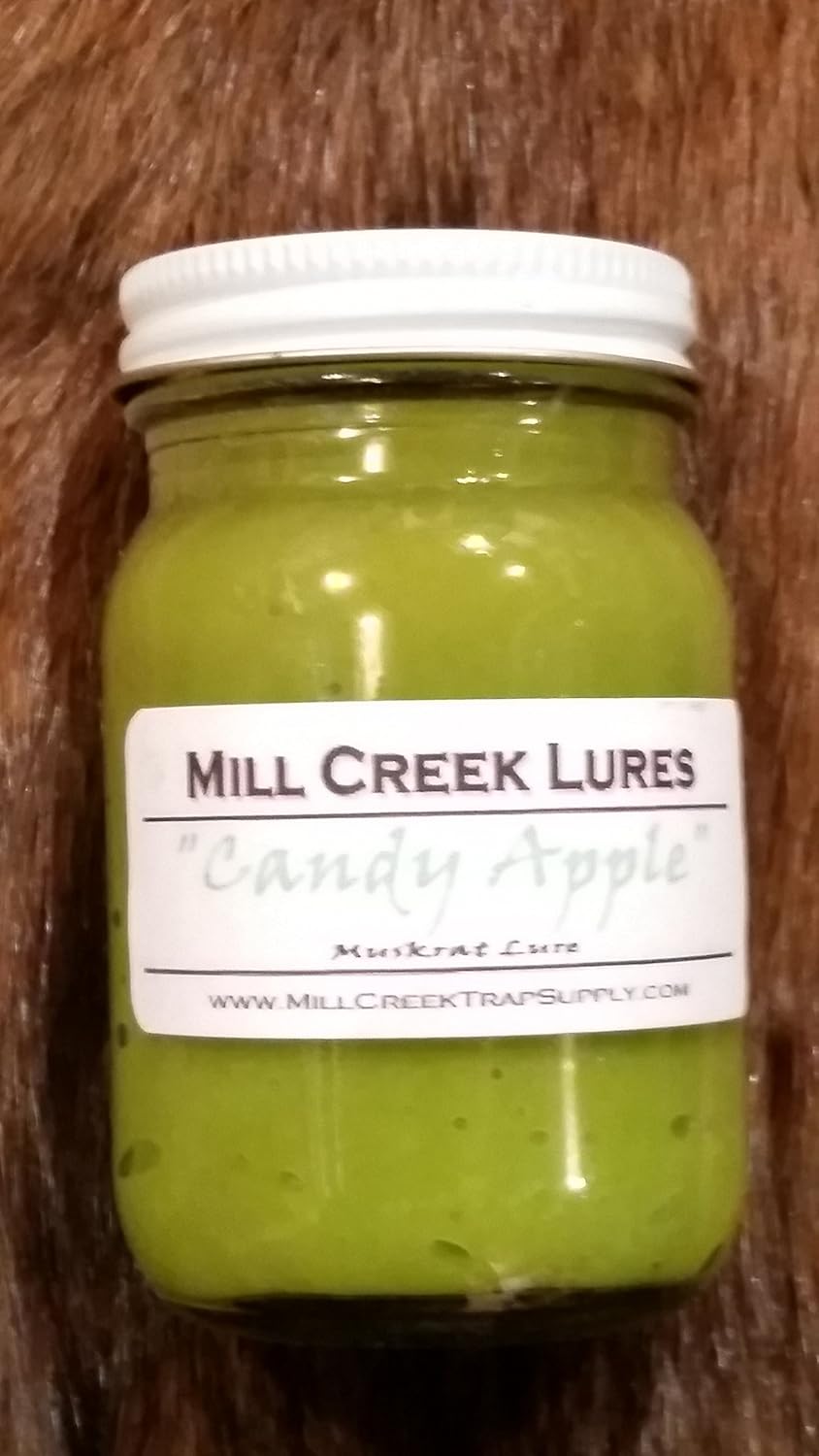 "Candy Apple" Professional Grade Muskrat Trapping Lure by