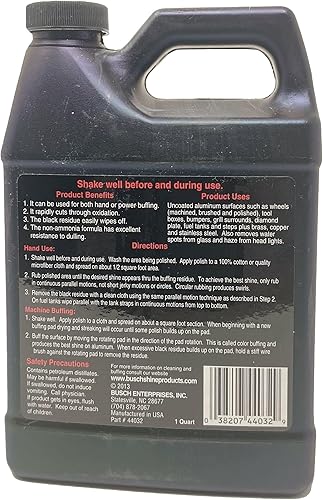 Miniatura 2 de Busch Pulido de aluminio Super Shine para aluminio sin recubrimiento - 32oz