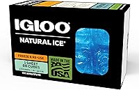 Igloo Maxcold Reusable Ice Block - Long-Lasting Non-Toxic Cooler Pack for Picnics, Camping & Beach