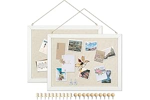 Bulletin Boards with Linen, 2-Pack