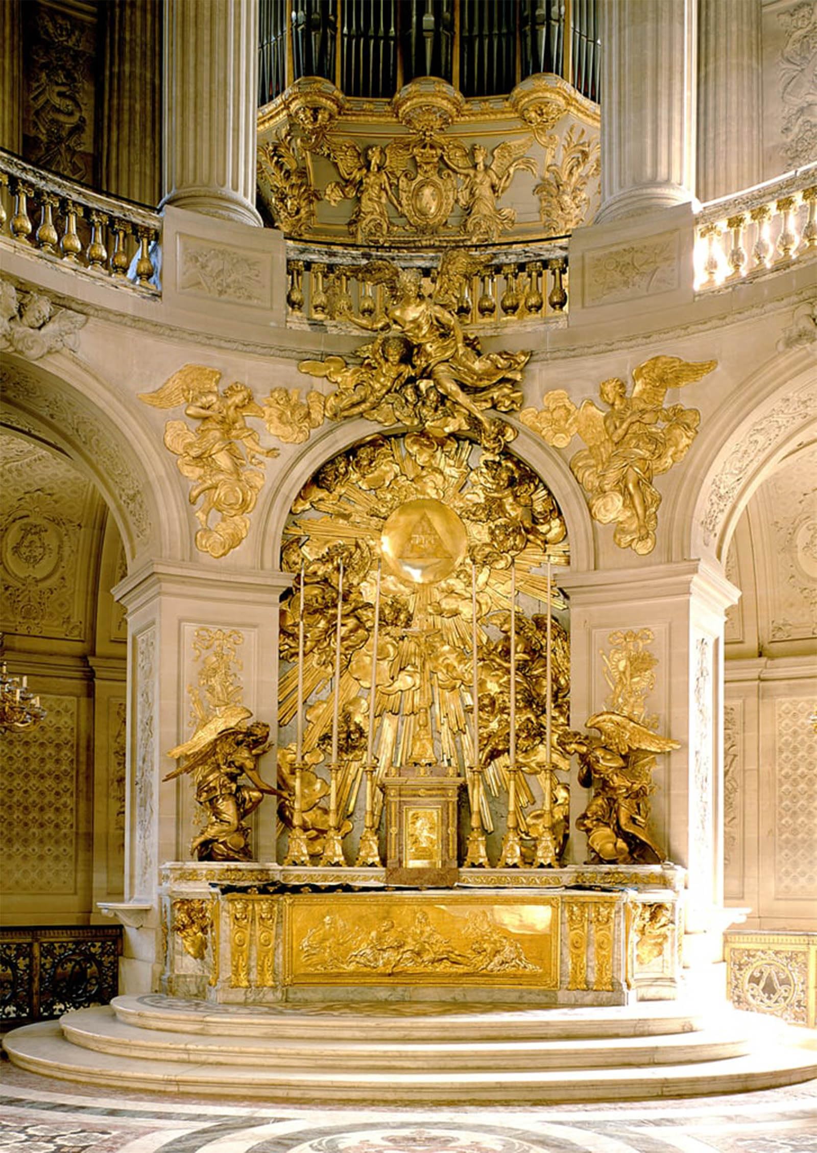 Impression tableaux peinture sur toile de la Chapelle Royale