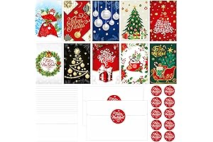 Zhanmai Bulk Feliz Navidad Christmas Cards in Spanish