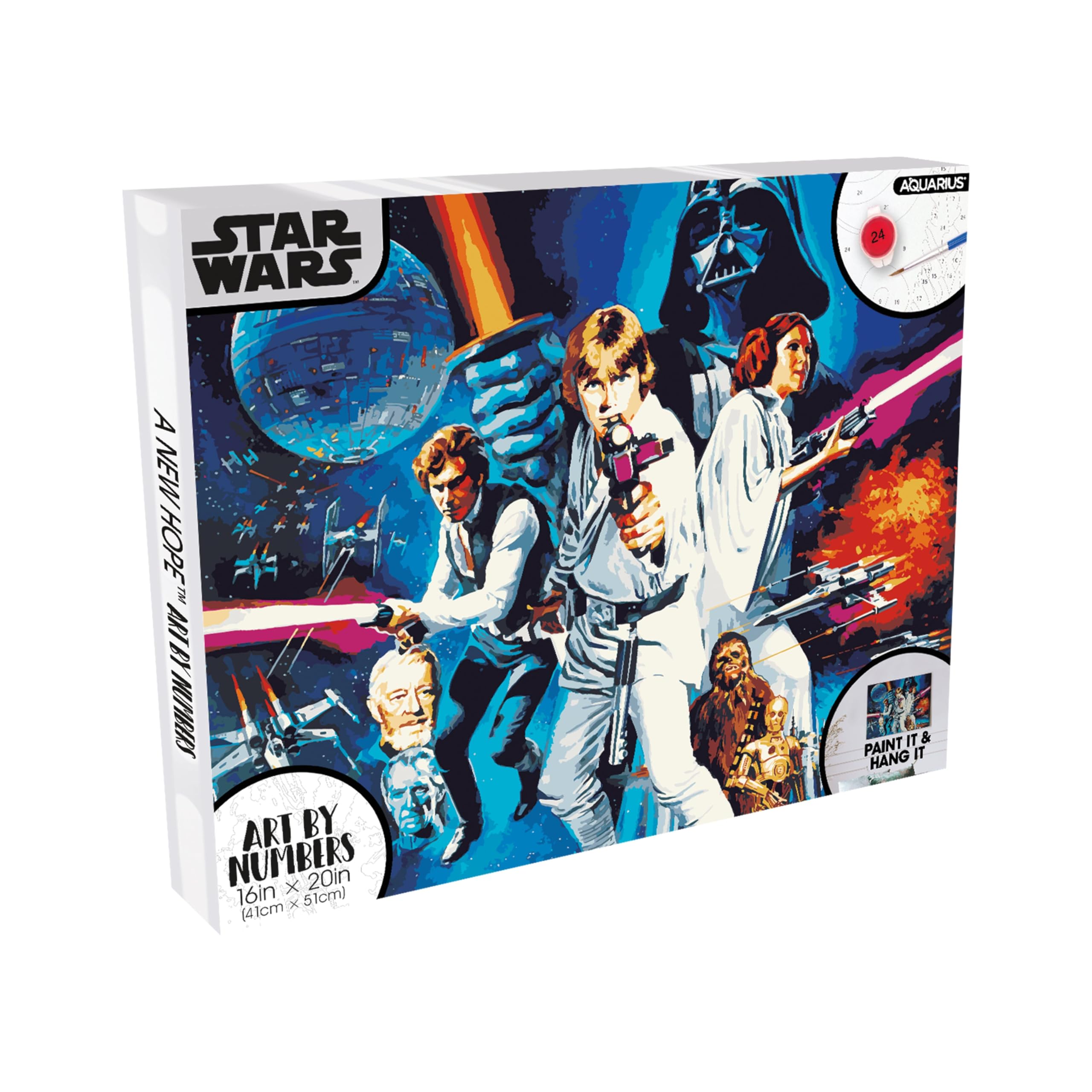 Amazon.com: Aquarius Star Wars Episode IV A New Hope Art By