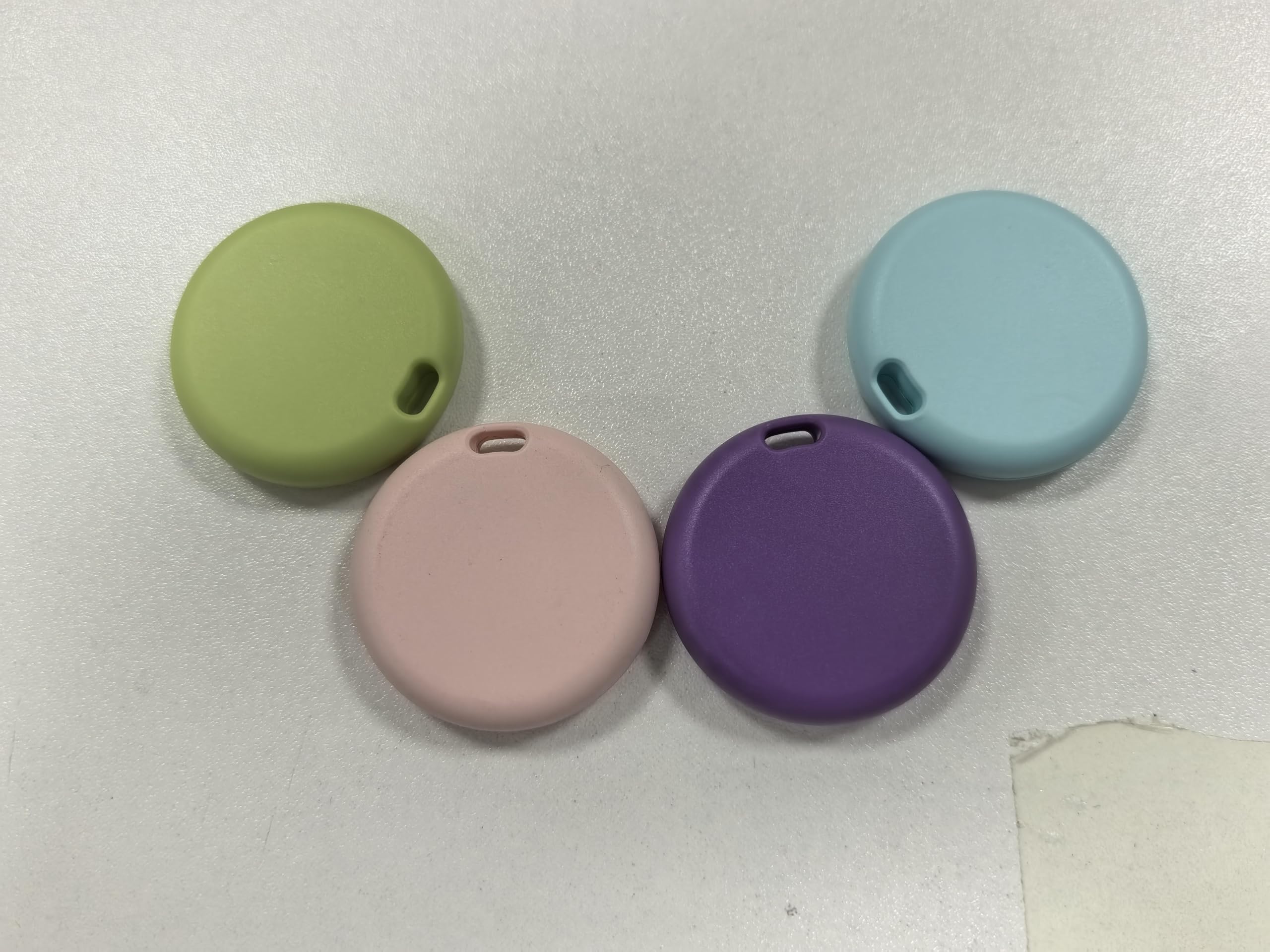 Tracker 4er Pack Schlüsselfinder, kompatibel mit Apple Wo ist? App (Nur iOS)