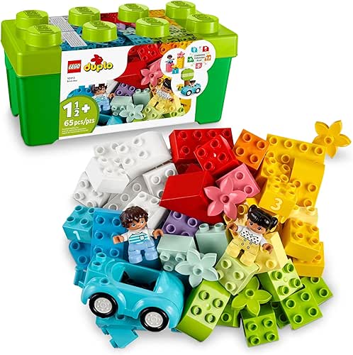 LEGO DUPLO Classic Brick Box Building Set - Features Storage