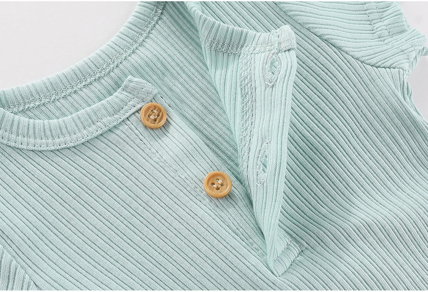 Kiddiezoom Newborn Baby Layette Set 10-Piece with Bodysuits and Pants Set for Unisex Baby Gift Sets - Image 6