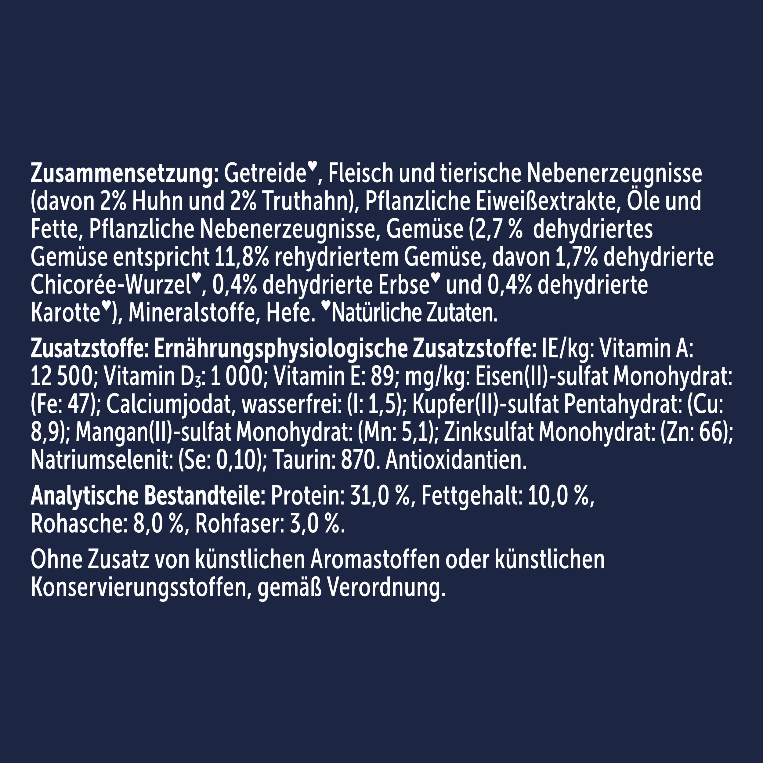 Felix Doppelt Lecker Inhome Katzenfutter trocken, mit Huhn, Truthahn und Gemüse, 4er Pack (4 x 4Kg)