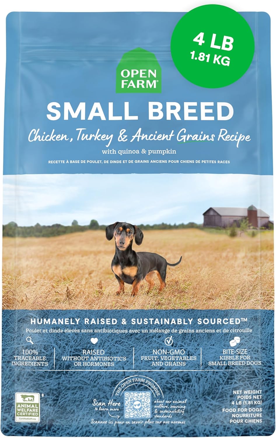 Open Farm Ancient Grains Dry Dog Food, Grass-Fed Zambia Ubuy
