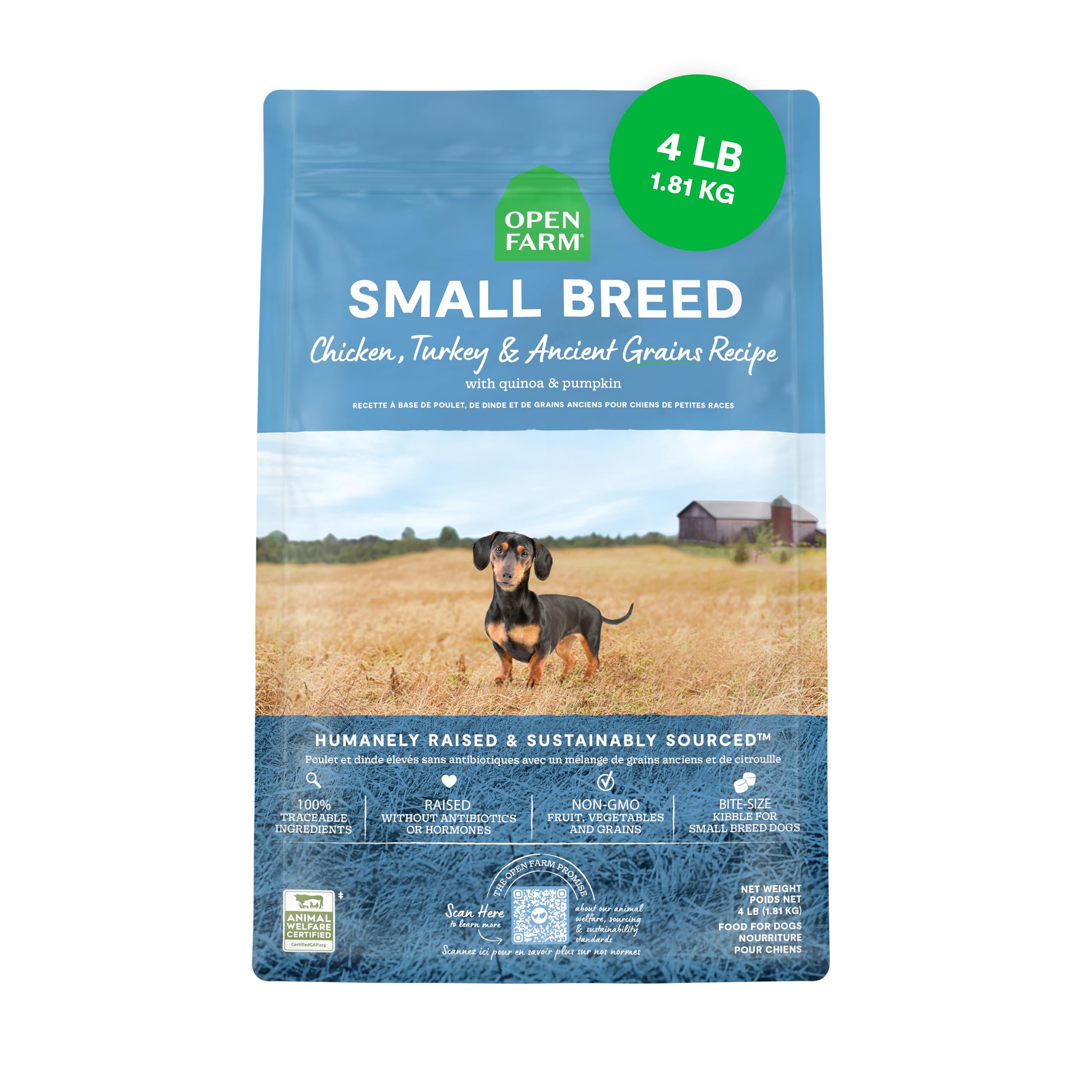 Open Farm Ancient Grains Small Breed