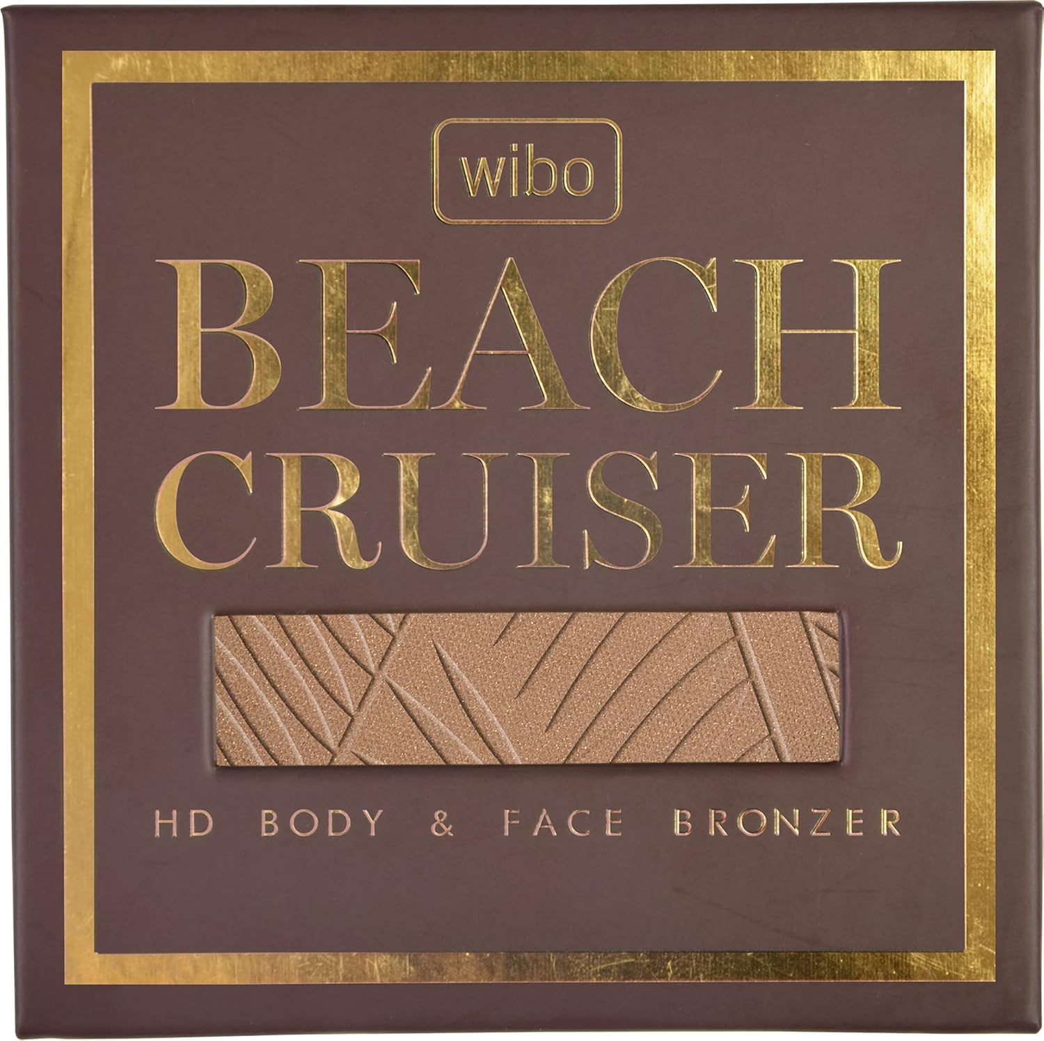 WIBO Bronzer and highlighter for the face, vanilla, 3 pieces