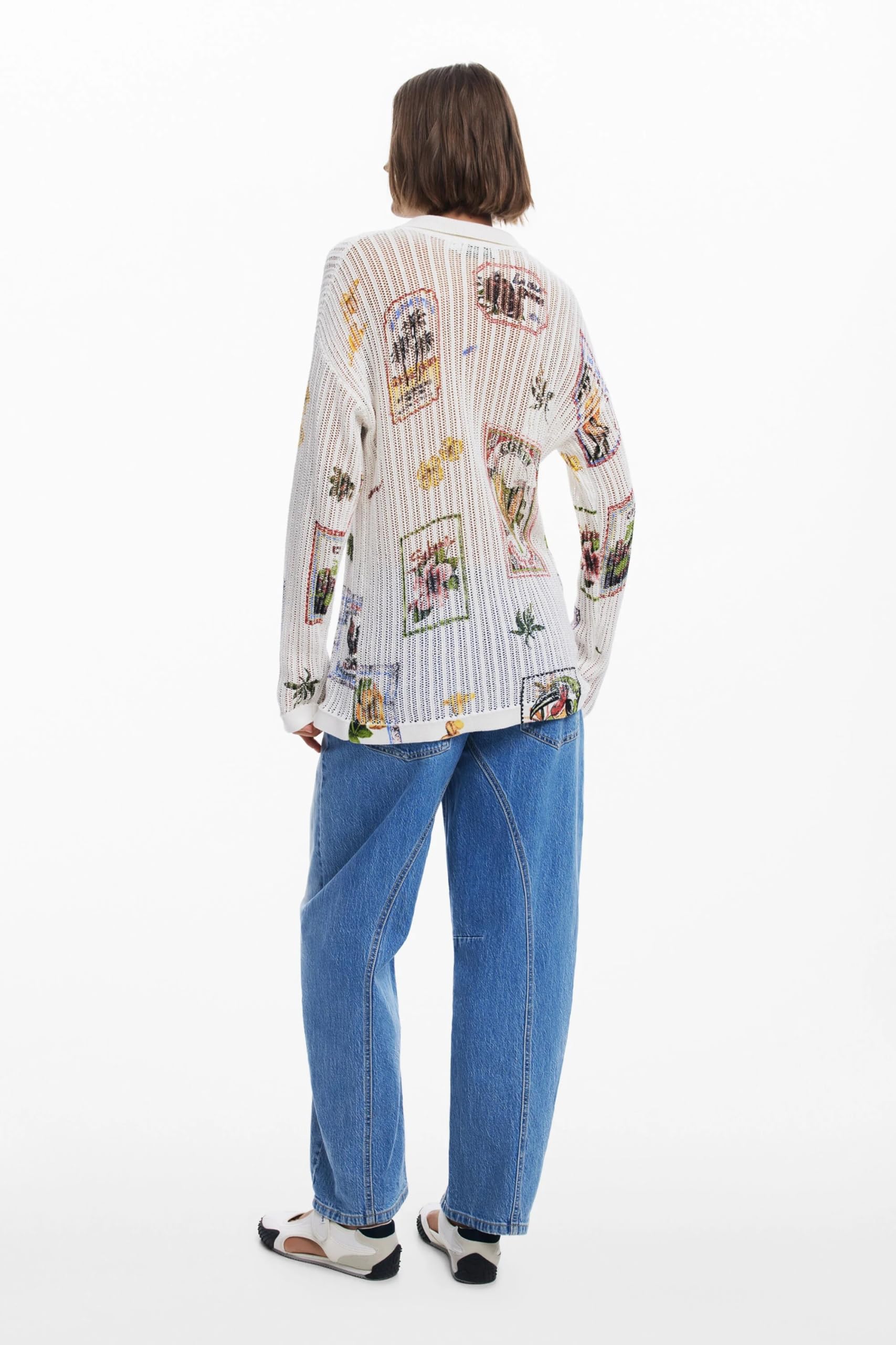 Desigual 25swjf35 Sweatshirt Donna (Pacco da 1)