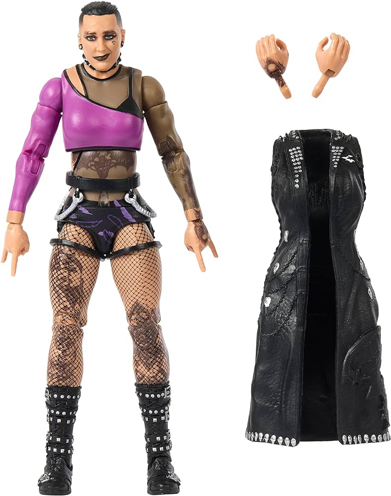 WWE Rhea Ripley フィギュア WWE Rhea Ripley Action Figure, Main Event Series #153 6-inch