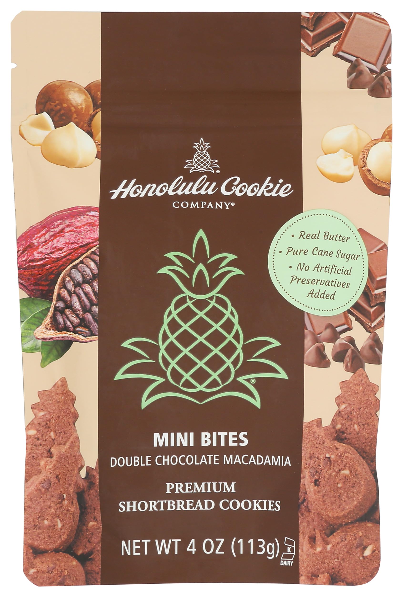 Amazon.com: Honolulu Cookie Company Double Chocolate Macadamia