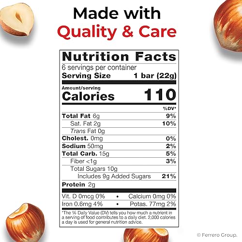 Miniatura 2 de Nutella B-ready - Barras de obleas para untar de avellana con cacao, barra envuelta individualmente, 16 paquetes de 2 barras, 1.55 onzas