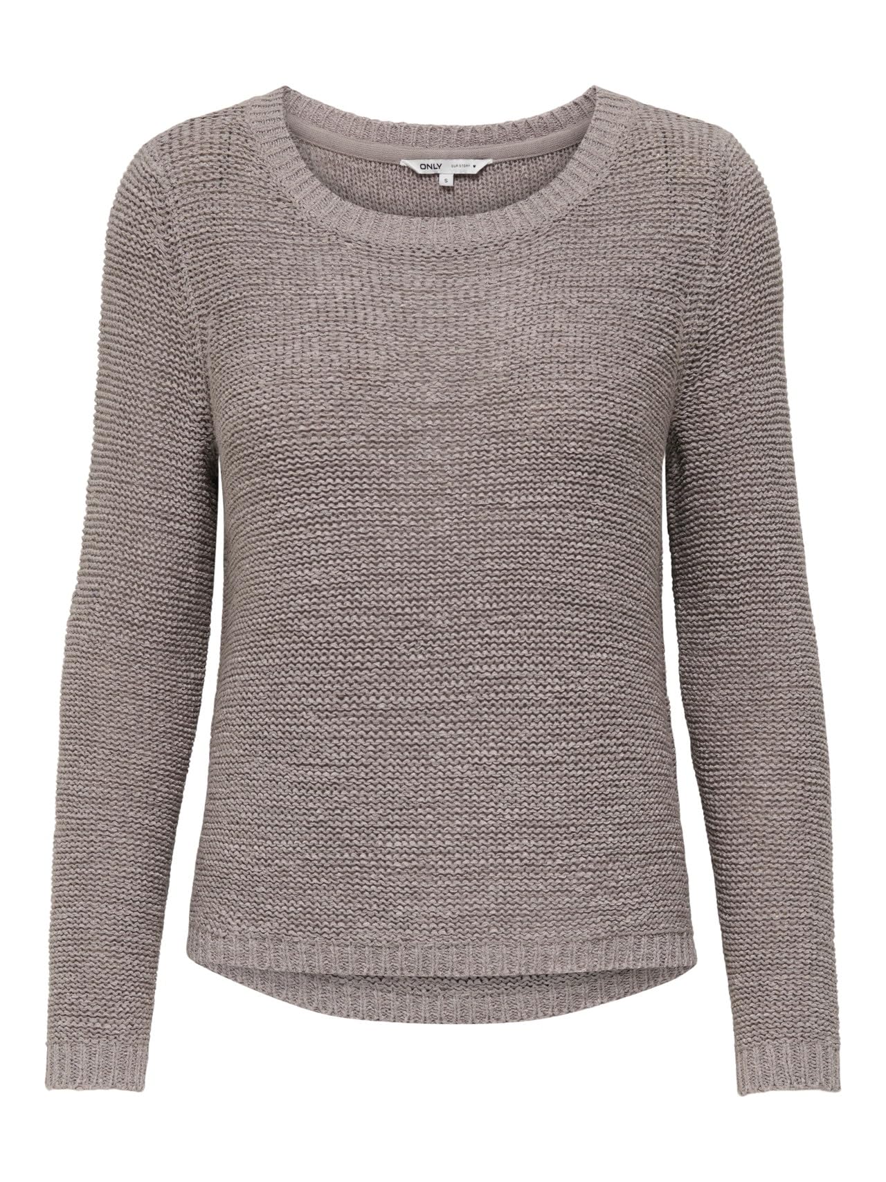 ONLY Onlgeena Xo L/S KNT Noos Pullover, Satellite, M