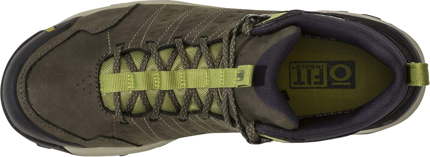 Oboz Sypes Mid Leather B-Dry Hiking Shoe - Men's Loden 8 - Image 5