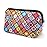 AJLTPA Cosmetic Bag Waterproof Neoprene Zipper Pouch Travel Portable Toiletry Makeup Bags Organizer Case for Women and Girls, Mandala 2