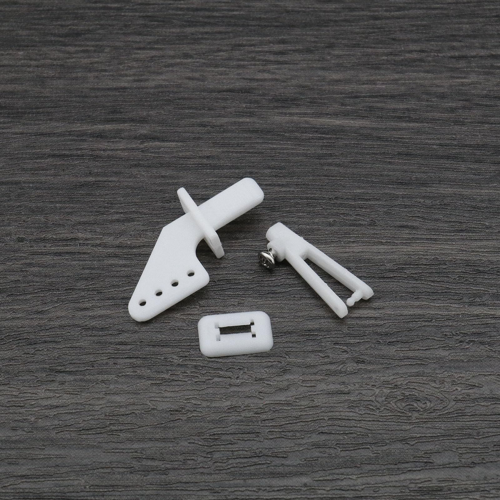 ECSiNG 20 Piezas Bocinas de Control de Nailon de 4 Orificios para Piezas de Aviones RC Control Remoto Espuma Avión Eléctrico Máquinas KT Accesorios de Repuesto