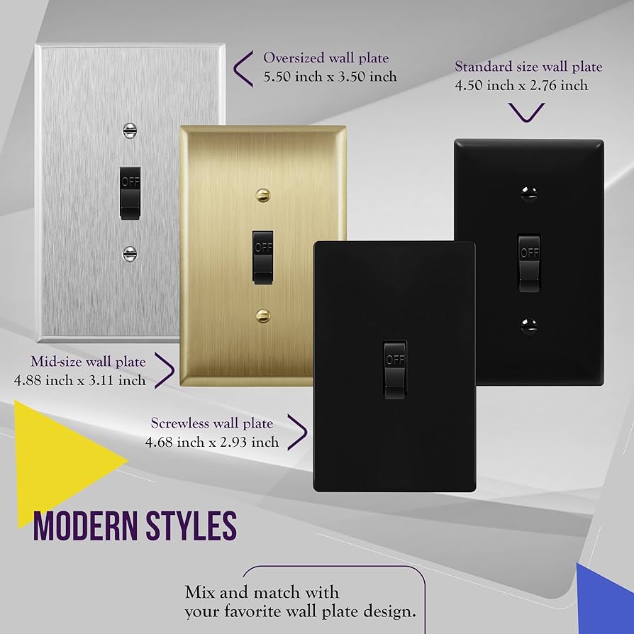 ENERLITES 20 Amp Double-Pole Toggle Light Switch, 20A 120