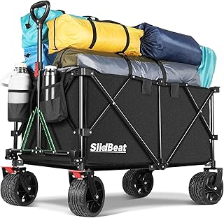 Carrinho de roda com compartimentos separados