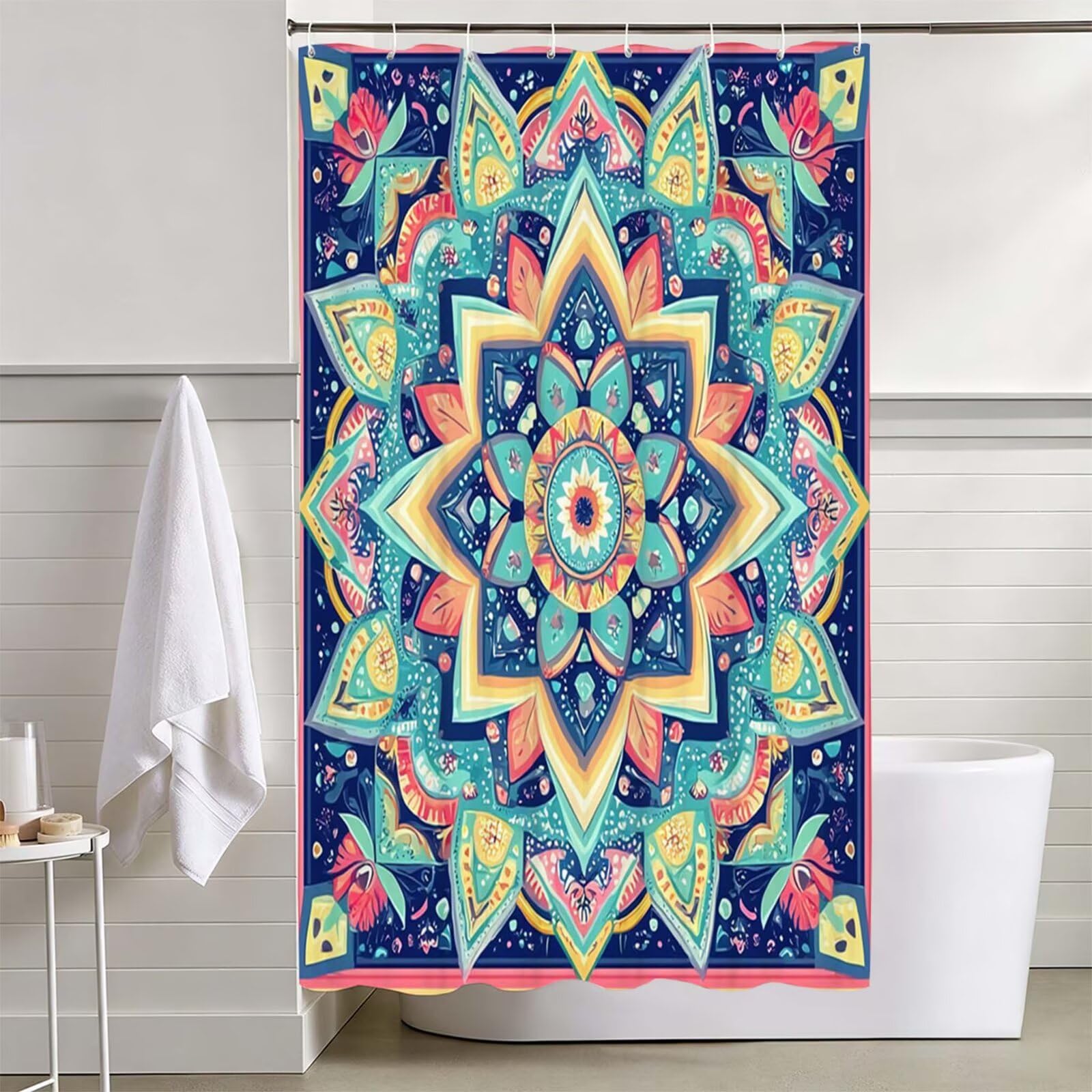 Duschvorhang Grün, Duschvorhang 150x180cm L-31