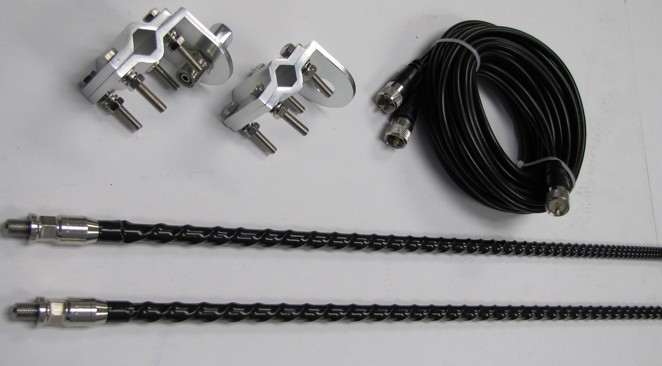 Open Box Shark CB Antenna Kit - 2ft Coax & Mount