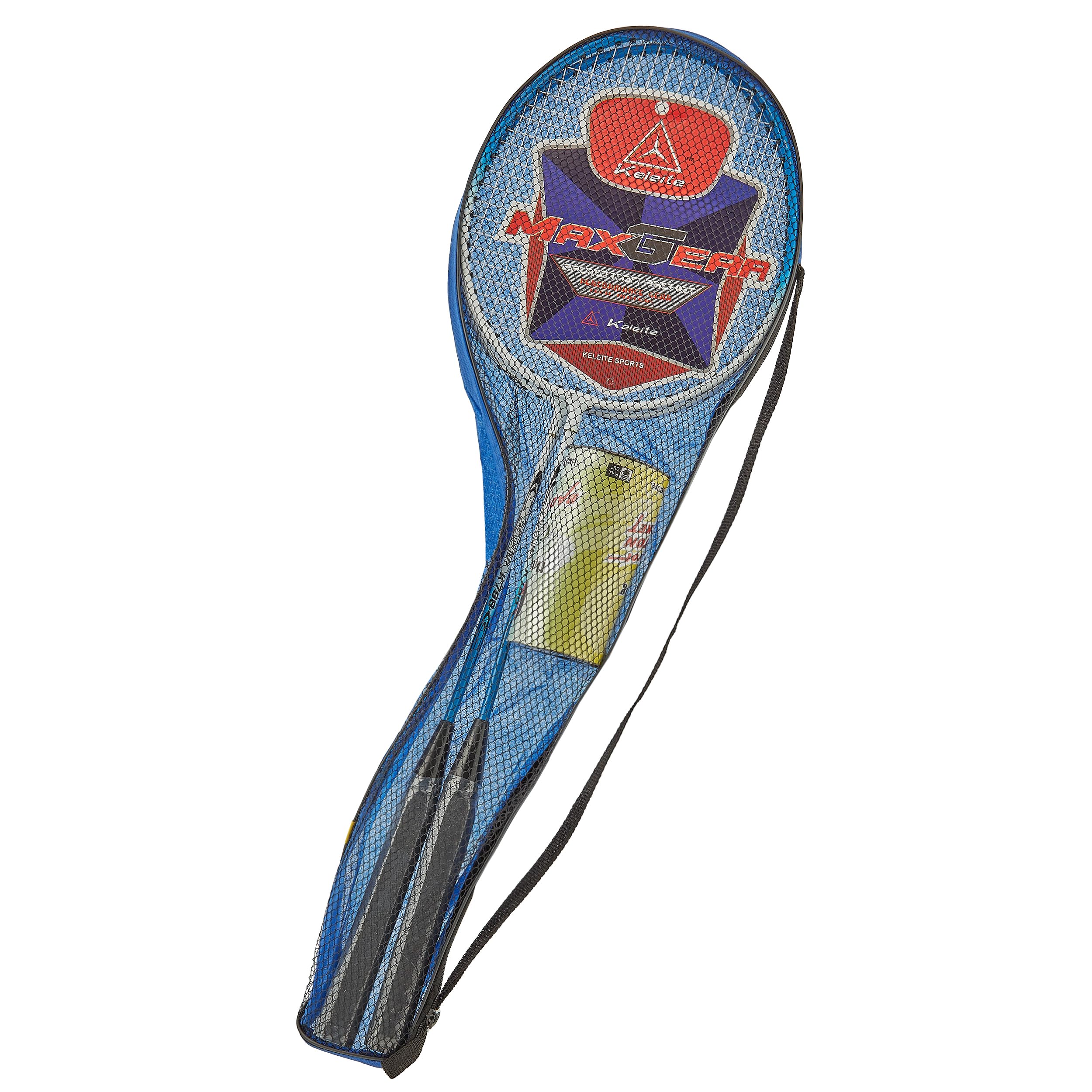 Set de bádminton de Plumas con 2 Raquetas, 3 Plumas y Funda