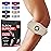 Sleeve Stars Tennis Elbow Brace for Women - Adjustable Tennis Strap, Golfers Elbow Brace for Men, Counterforce for Tennis Elbow for Tendonitis Relief, Fits 9-23 (Single/Beige)