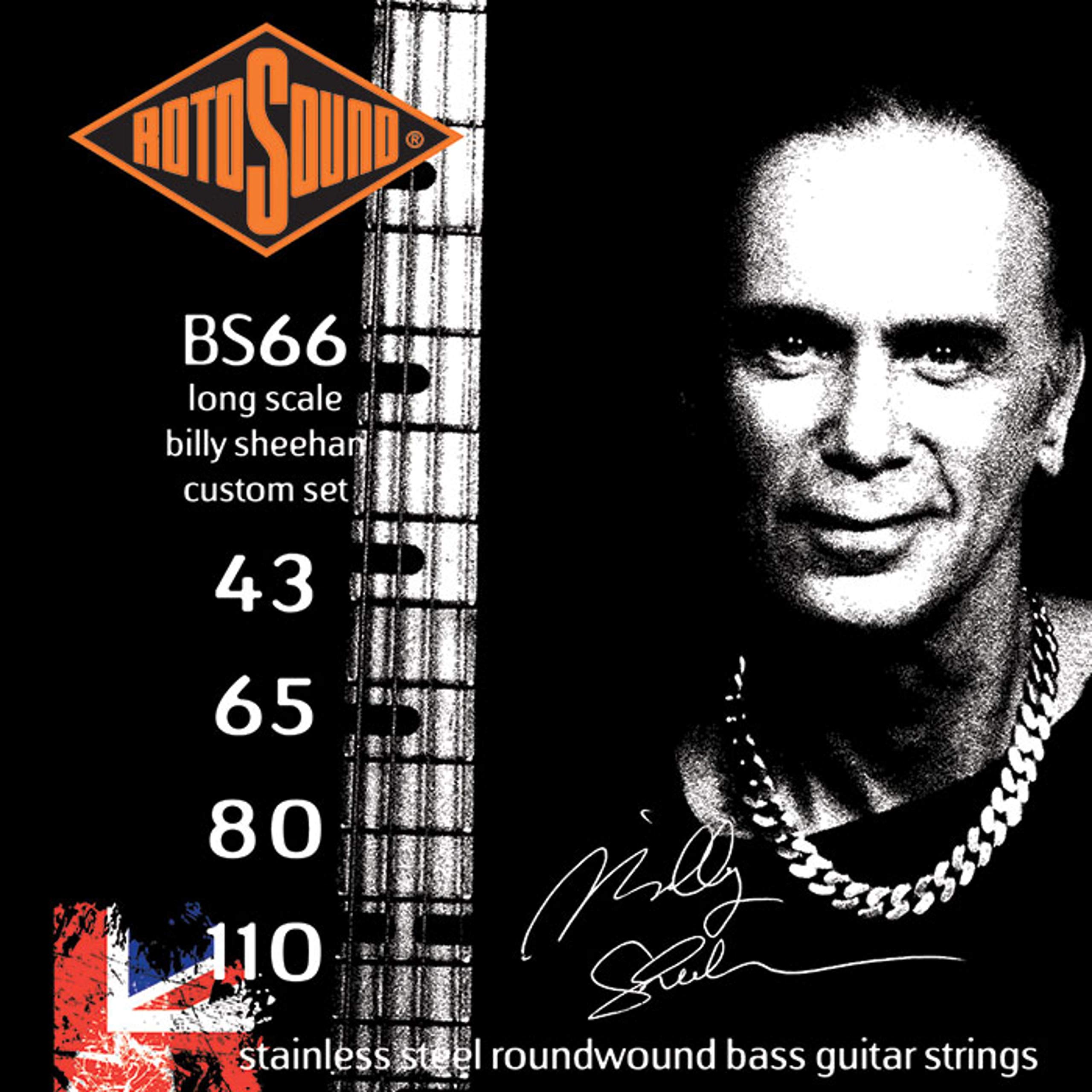 Amazon.com: Rotosound BS66 Swing Bass 66 Stainless Steel