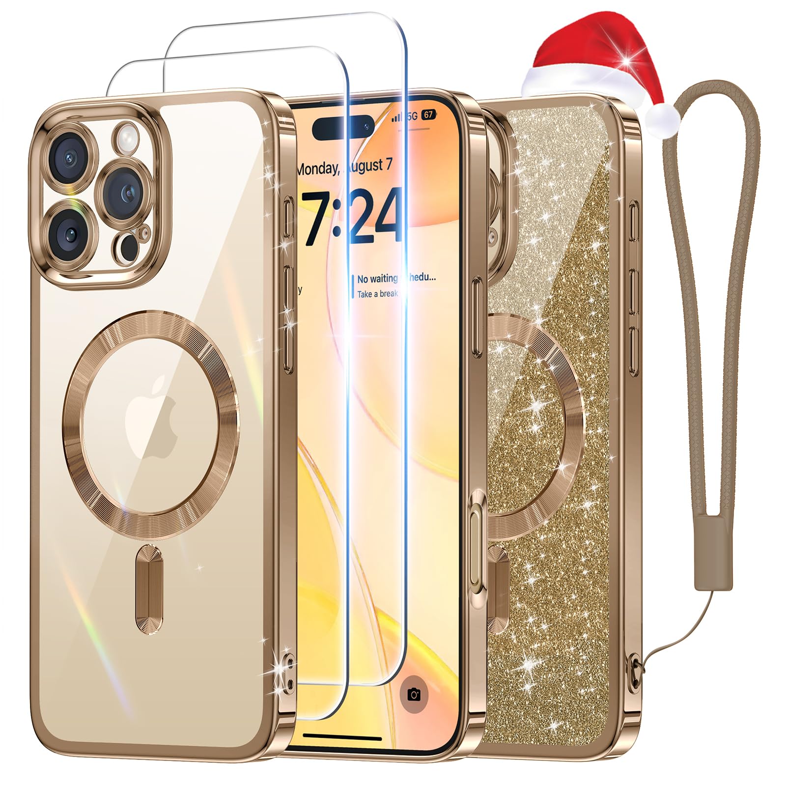 Meifigno Case Designed for iPhone 16 Pro Max