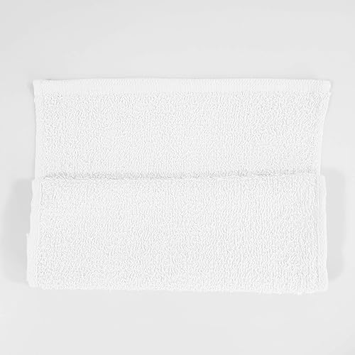 Miniatura 4 de Juego de 24 toallas baratas de rally blancas