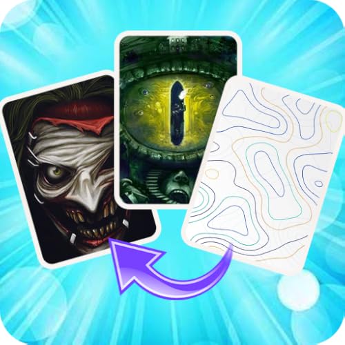 Dark Scary Card Game Puzzle