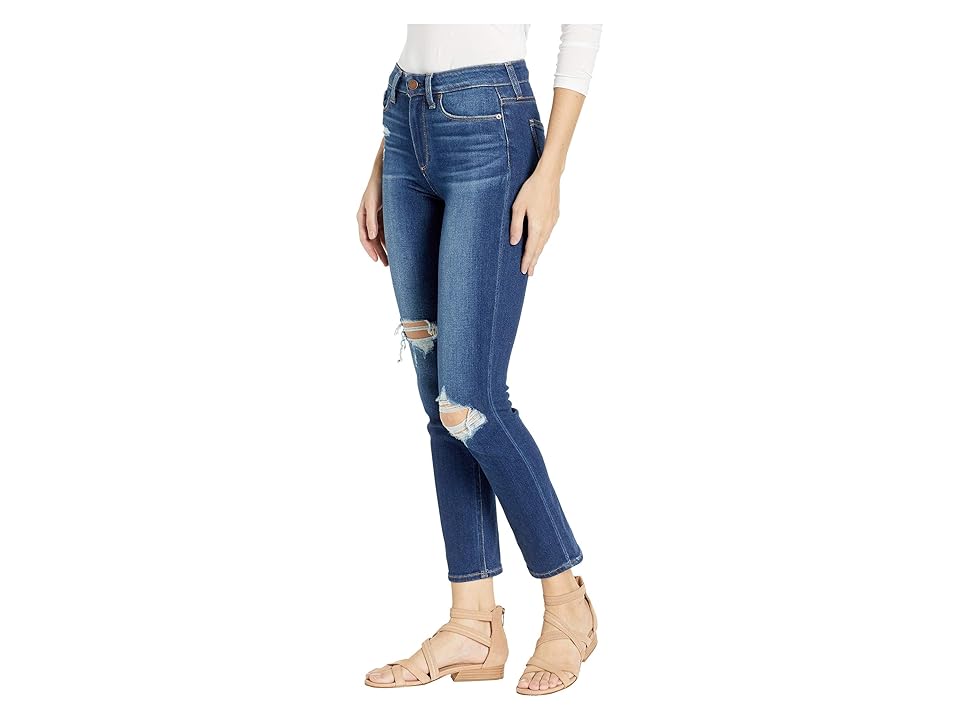 

Paige Hoxton Slim in Hampton Destructed (Hampton Destructed) Women's Jeans, Blue