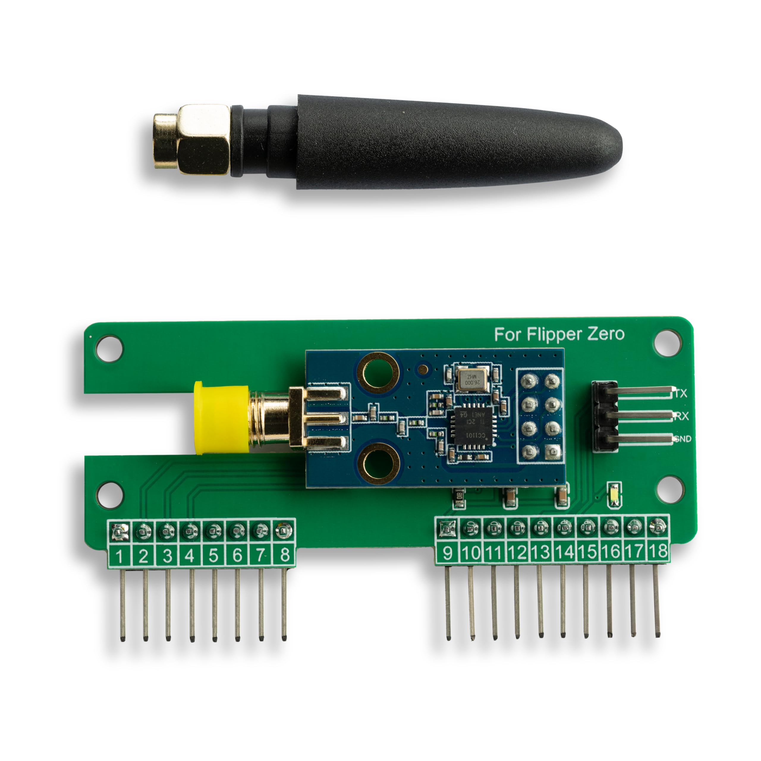 Amazon.com: Generic CC1101 Sub-GHz GPIO Antenna for Flipper