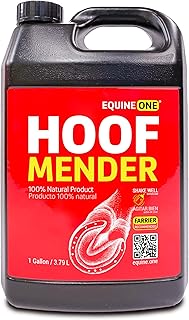 Equine One Natural Hoof Mender - 100% All-Natural Hoof Care Product - Abscesses || Thrush || White Line || Quarter Crack (Gallon)
