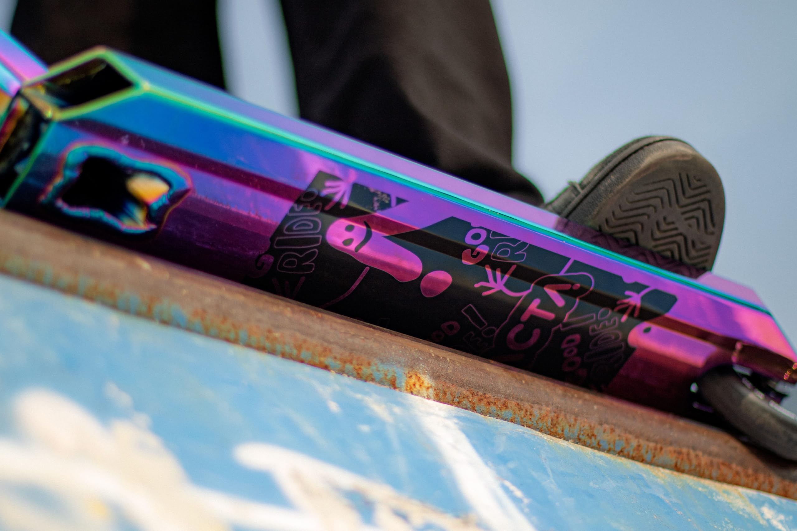 ACTA Patinete Freestyle - Modelo KSP - Neochrome/Gold