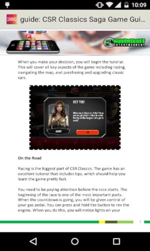 guide for CSR CLASSIC GAME