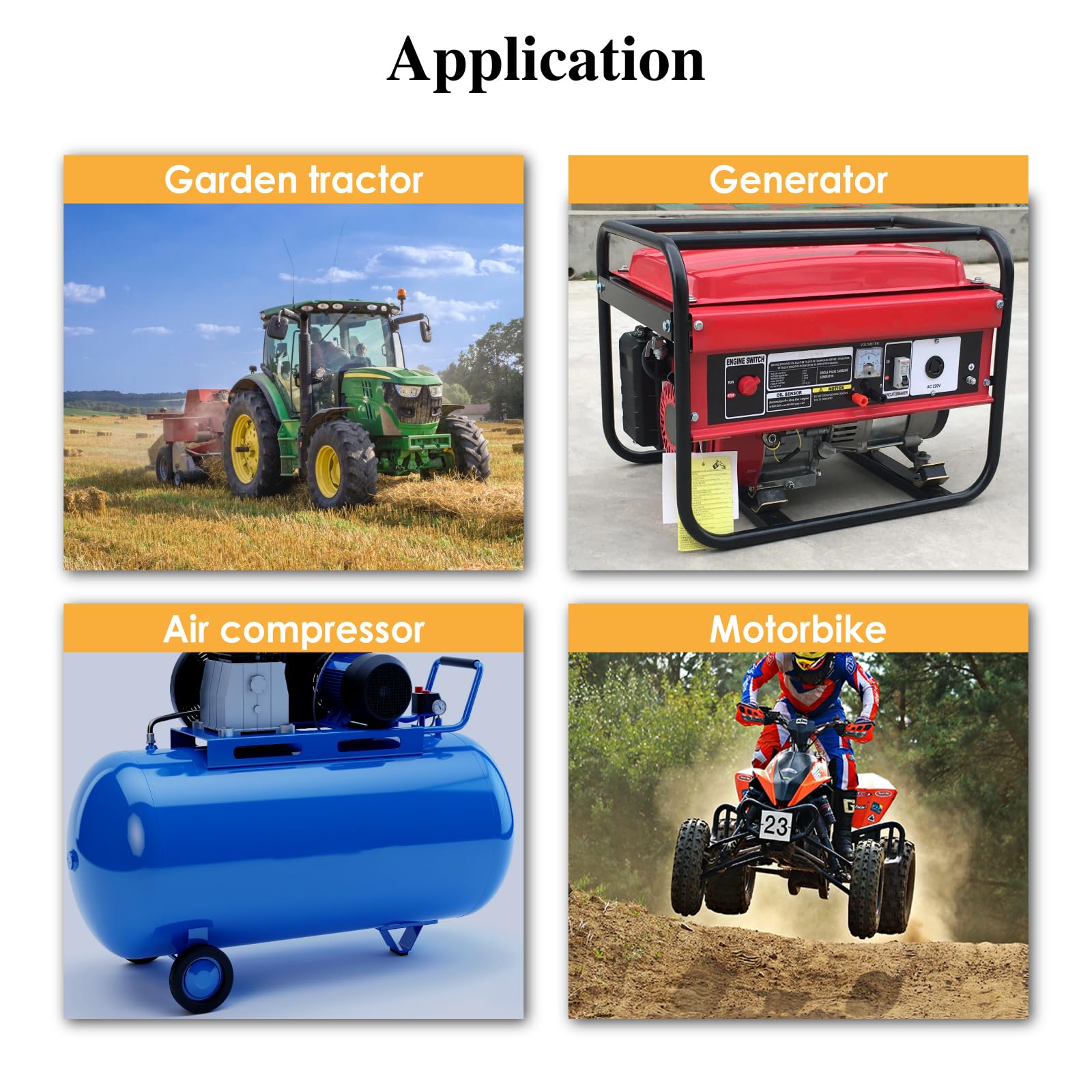 Jayron Contaore Digitale Wireless,Attivazione Vibrazioni,Promemoria di Manutenzione Programmabile, Utilizzato per il Generatore e il Motore del Tosaerba da Giardino ATV Marine che Vibrano sul Lavoro