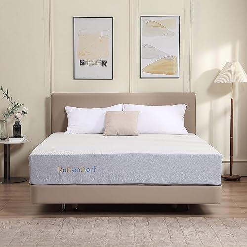 Colchón de espuma viscoelástica de gel refrescante de 6 pulgadas, tamaño individual, colchón firme medio en una caja, certificado CertiPUR-US, 6