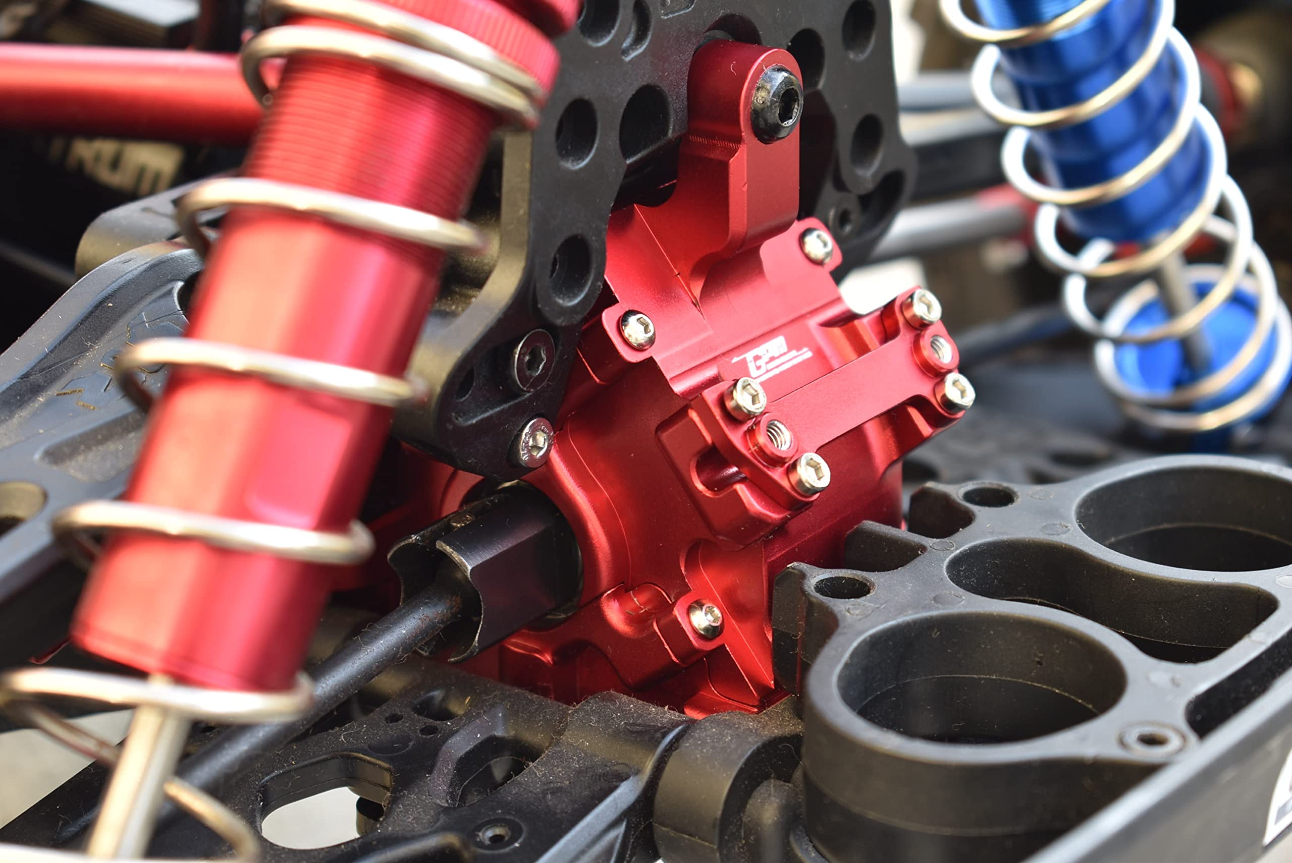 Amazon | RCスペアパーツ Aluminum Front Or Rear Gear Box For Arrma