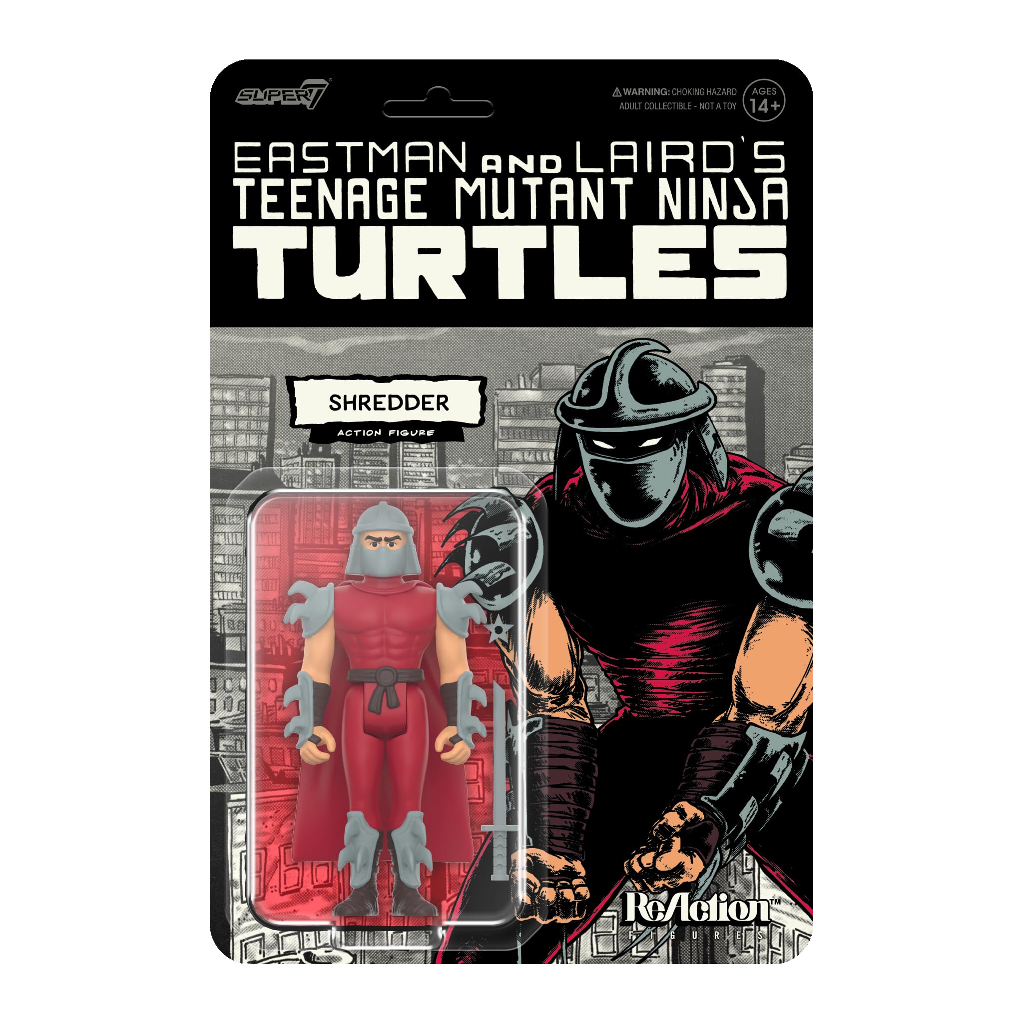 Amazon.com: Super7 Teenage Mutant Ninja Turtles Shredder (Comic