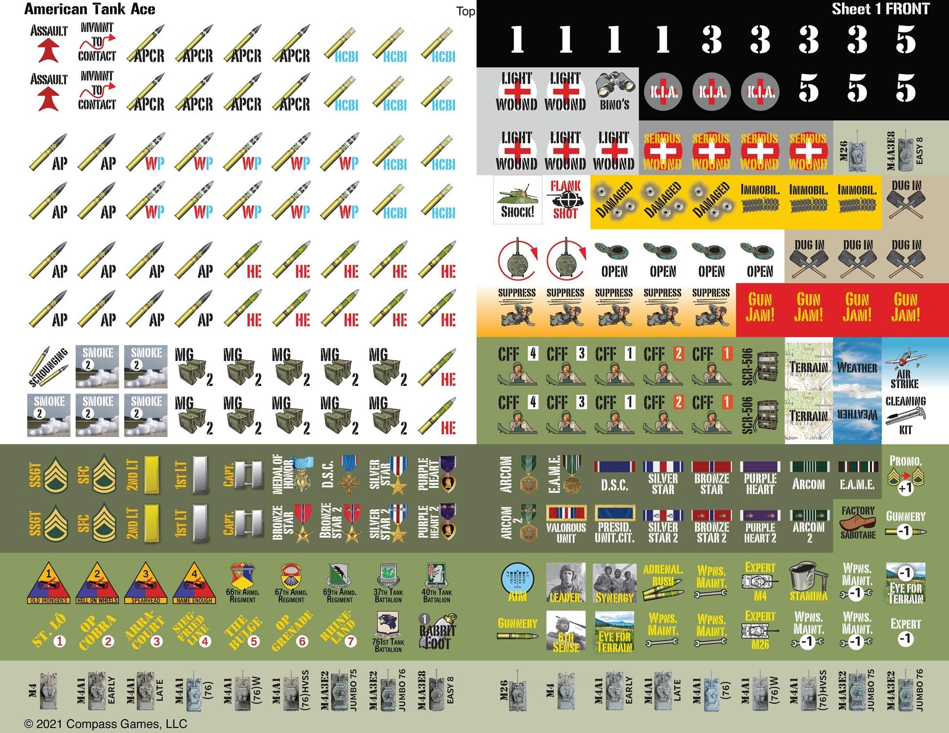 Amazon | コンパスゲーム アメリカンタンクエース:ヨーロッパ