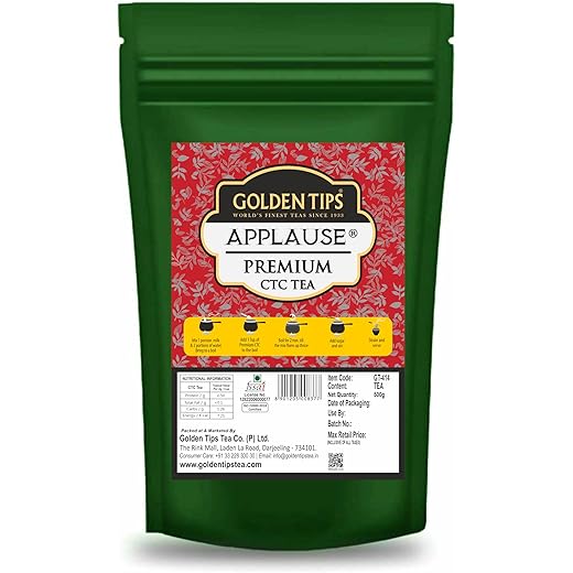 Golden Tips Applause Premium Assam CTC Tea Strong & Aromatic