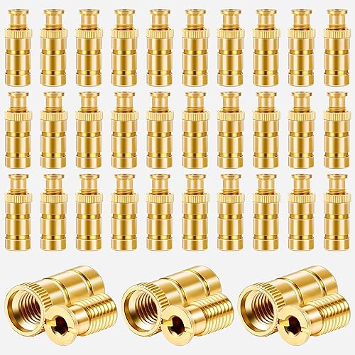 Zonon Anclajes de latón para cubierta de piscina, cubierta de seguridad de piscina, anclajes de latón, herramienta de cubierta de piscina enterrada