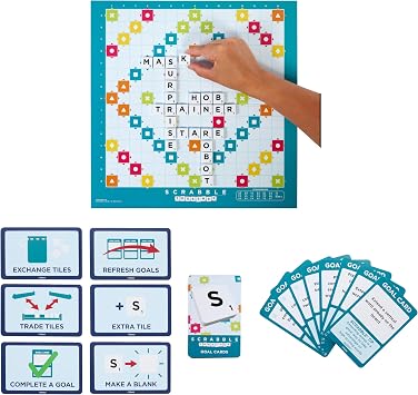 Mattel Games Scrabble , Version: German, HWD45