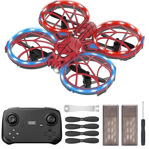 Spider Mini Drone for Kids with 3 Lighting Effects 2