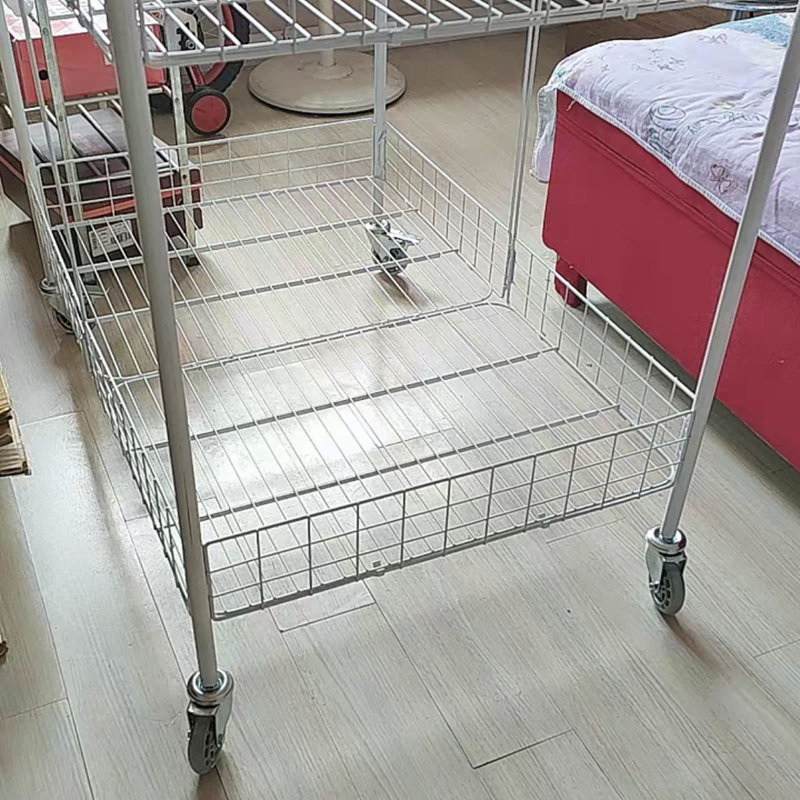 Ruote girevoli per carichi Pesanti, con Attacco filettato M8/M10/M12, girevoli, 75 mm, per mobili, in Gomma con Freni, per carrelli, Uso Industriale e Trasporto di mobili (4 girevoli M12*30 mm)