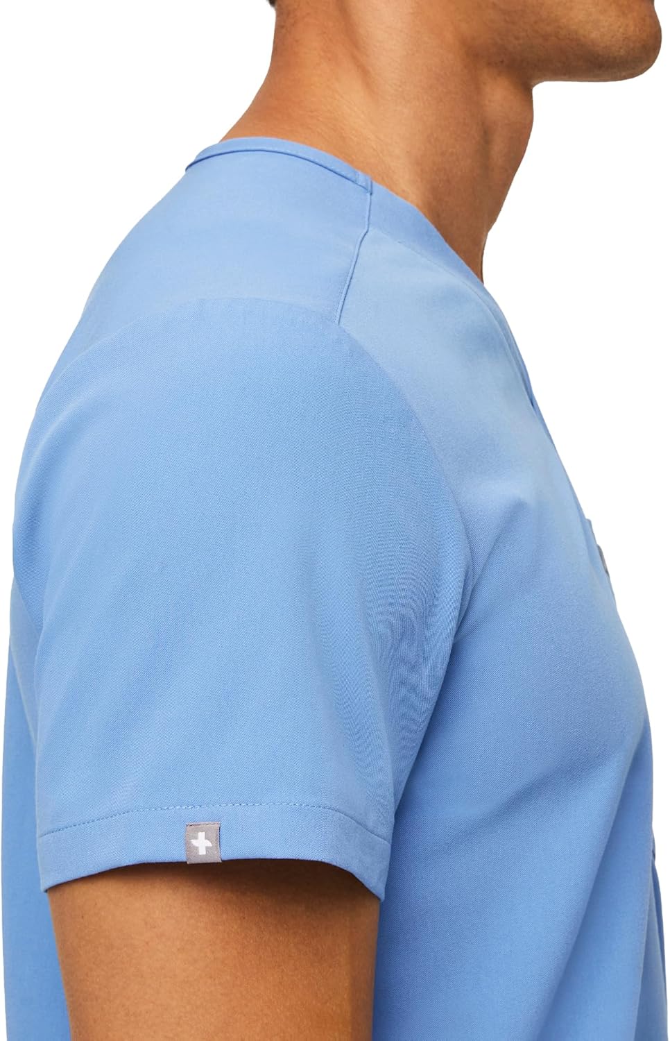 FIGS Leon Scrub Top for Men – 3 Pockets, Tailored Fit, Modern V-Neck, 4-Way Stretch, Moisture-Wicking - Image 2